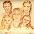 Mutter mit Kindern